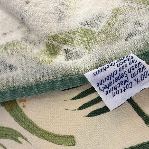 Couleur Nature Placemats Set of 9 Green Yellow Floral Flowers Botanical Paris - Picture 9 of 11